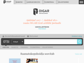 'digar.ee' screenshot
