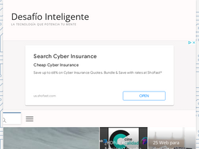 'desafiointeligente.com' screenshot