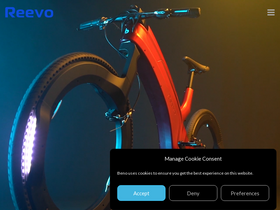 'reevobikes.com' screenshot