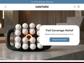 vantoro.co homepage screenshot