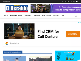 'heraldo.mx' screenshot