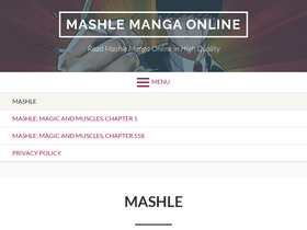 'mashlechapters.com' screenshot