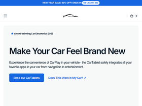 CarTablet website screenshot