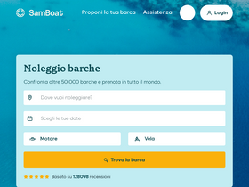 'samboat.it' screenshot