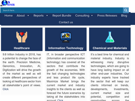 'maximizemarketresearch.com' screenshot