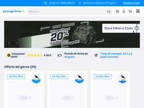 'pescapromo.it' screenshot