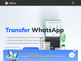 'ultfone.com' screenshot