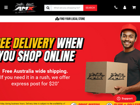 'amxsuperstores.com.au' screenshot