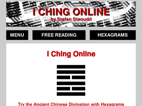 'iching-online.com' screenshot