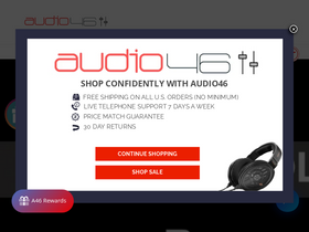 'audio46.com' screenshot