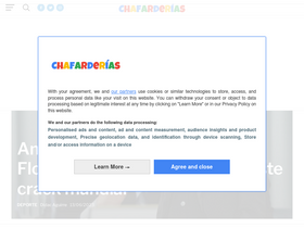 'chafarderias.com' screenshot