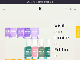 ebulkgoods.com homepage screenshot