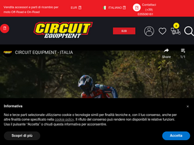 circuitequipment.it homepage screenshot