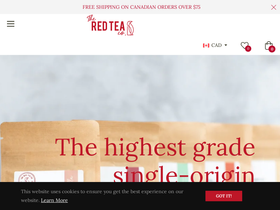 theredteaco.com homepage screenshot