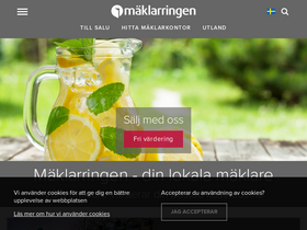 'maklarringen.se' screenshot