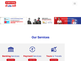 'spicemoney.com' screenshot