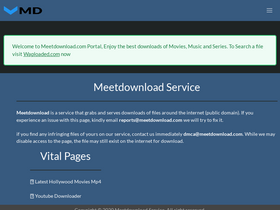 'meetdownload.com' screenshot