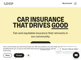 'ridewithloop.com' screenshot