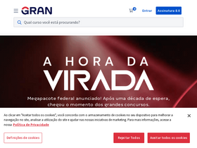 'grancursosonline.com.br' screenshot