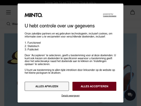 'miinto.nl' screenshot