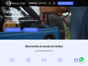 'dinersclub.com.ec' screenshot