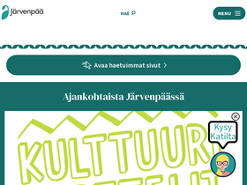 'jarvenpaa.fi' screenshot