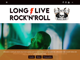 'longliverocknroll.it' screenshot
