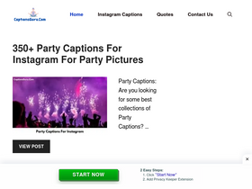'captionsguru.com' screenshot