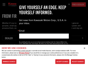 'kawasakienginesusa.com' screenshot