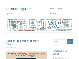 'terminologiaetc.it' screenshot