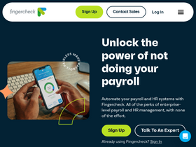 'fingercheck.com' screenshot