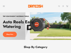 drincosh.com homepage screenshot
