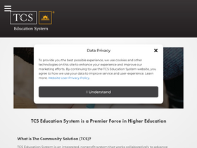 'tcsedsystem.edu' screenshot
