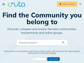 'unita.co' screenshot