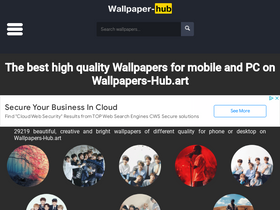 'wallpapers-hub.art' screenshot