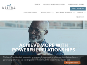 'kestrafinancial.com' screenshot