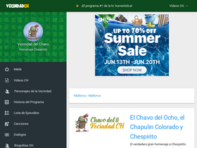 'vecindadch.com' screenshot