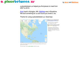 a.placebetween.us