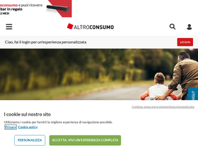 'tutelalegale.altroconsumo.it' screenshot