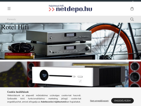 'netdepo.hu' screenshot
