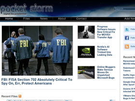 'packetstormsecurity.com' screenshot