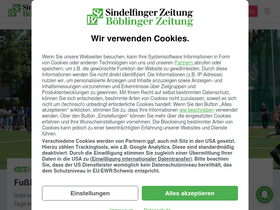 'szbz.de' screenshot