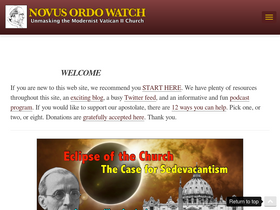 'novusordowatch.org' screenshot