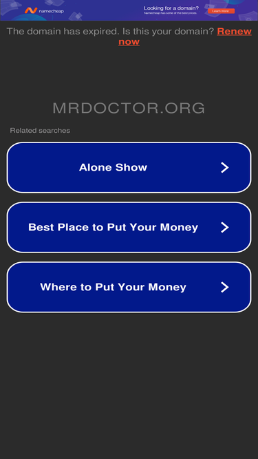 mrdoctor.org