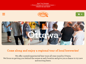 brewdonkey.ca homepage screenshot