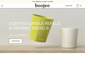 boojee.com homepage screenshot