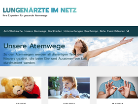 'lungenaerzte-im-netz.de' screenshot