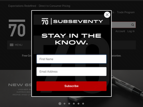 'golfsub70.com' screenshot
