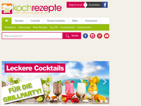 'kochrezepte.at' screenshot