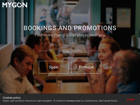 'mygon.com' screenshot